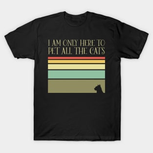 Pet All The Cats! T-Shirt